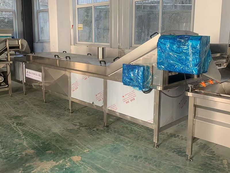 陜西果蔬脆片低溫油炸加工現場